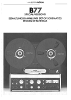 Revox B-77-Special-Schematic 